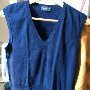 Agnes b. Paris agnis b. Fr size 3 dark navy cotton